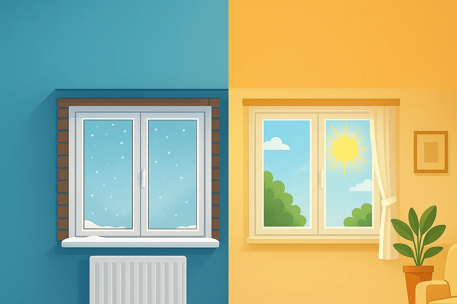 چطور بهترین پنجره و درب UPVC را انتخاب کنیم؟ مزایا، انواع و نکات حرفه‌ای برای خانه‌های ایرانی