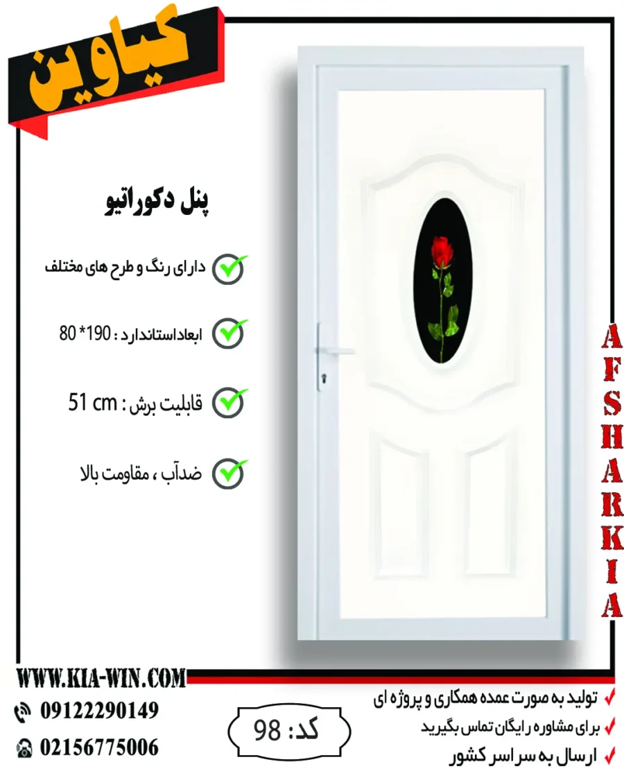 پنل دکوراتیو,پانل دکوراتیو,درب پنل دکوراتیو,درب سرویس بهداشتی مدرن,درب سرویس بهداشتی جدید,98