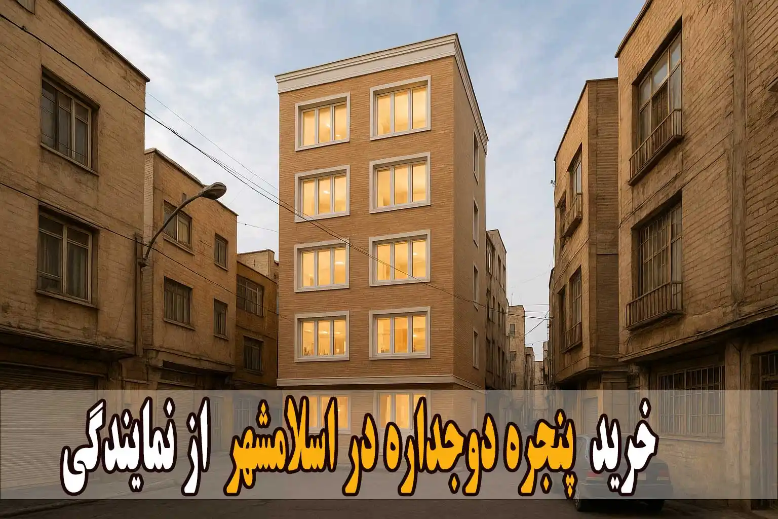 خرید پنجره دوجداره در اسلامشهر